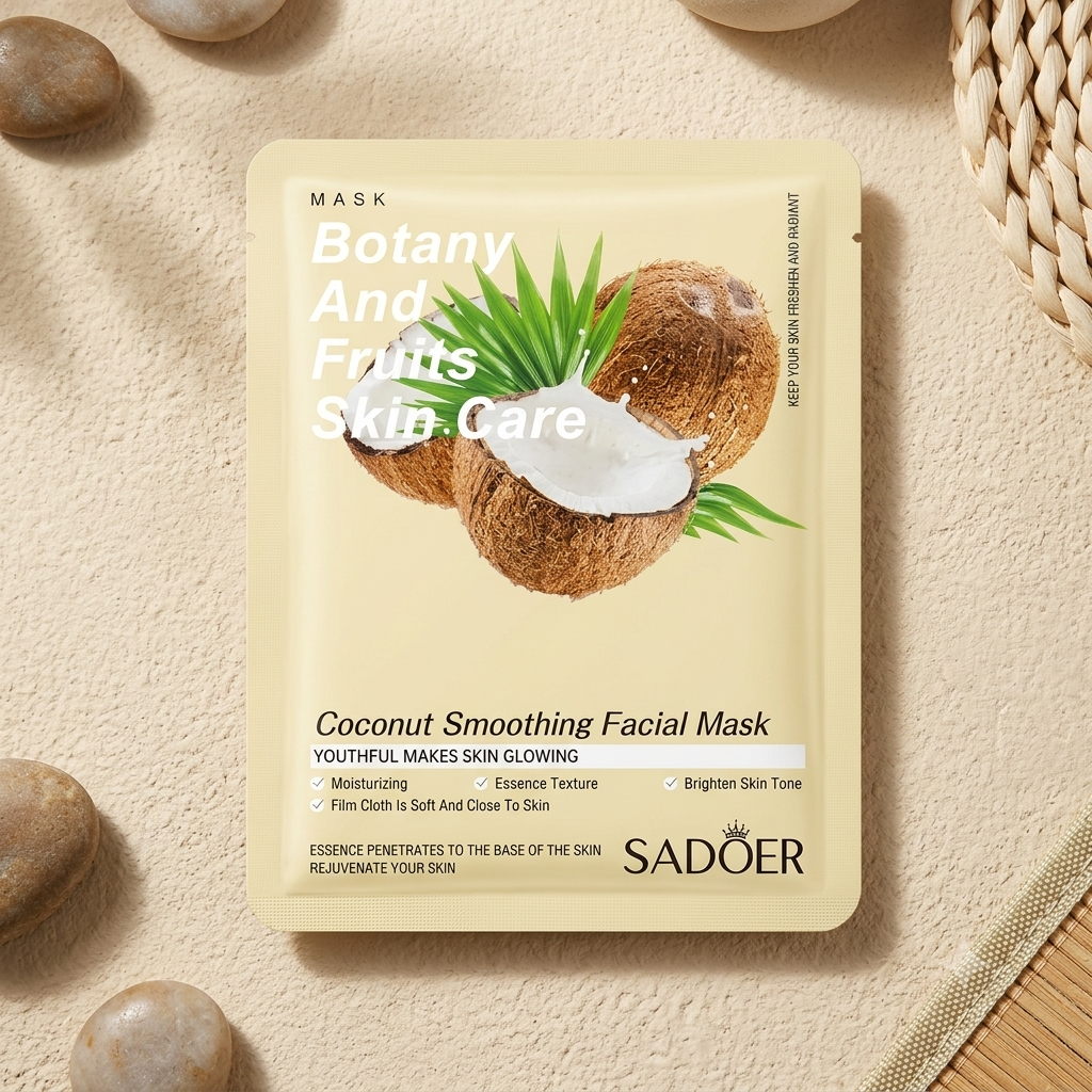 SADOER Coconut Smoothing Facial Mask
