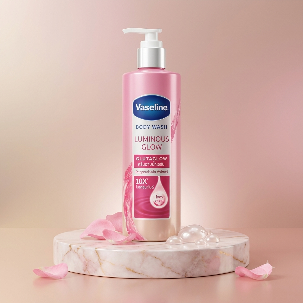 Vaseline GlutaGlow Luminous Glow Serum Body Wash 425 ml
