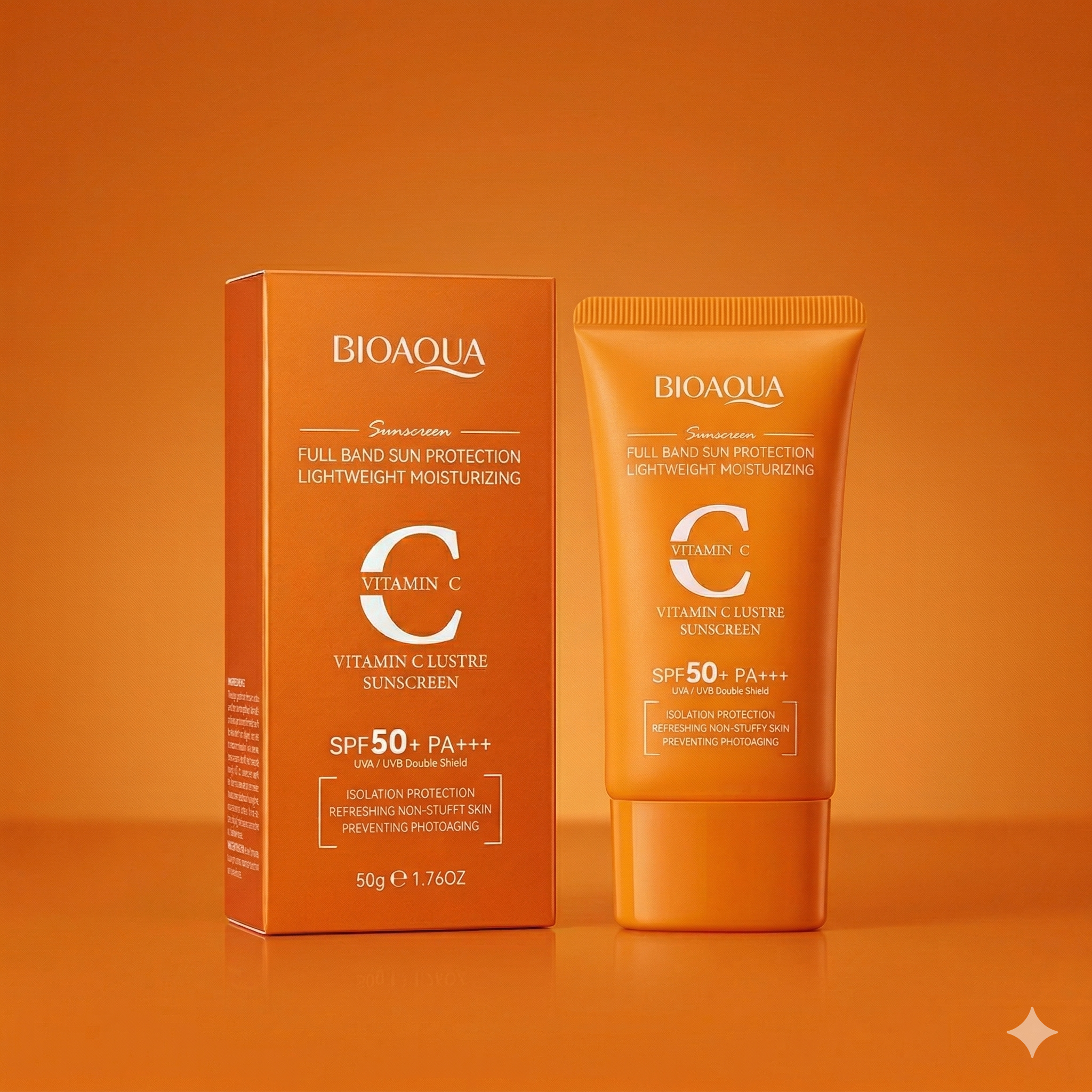 BIOAQUA Vitamin C Lustre Sunscreen SPF 50+ PA+++ (50g)