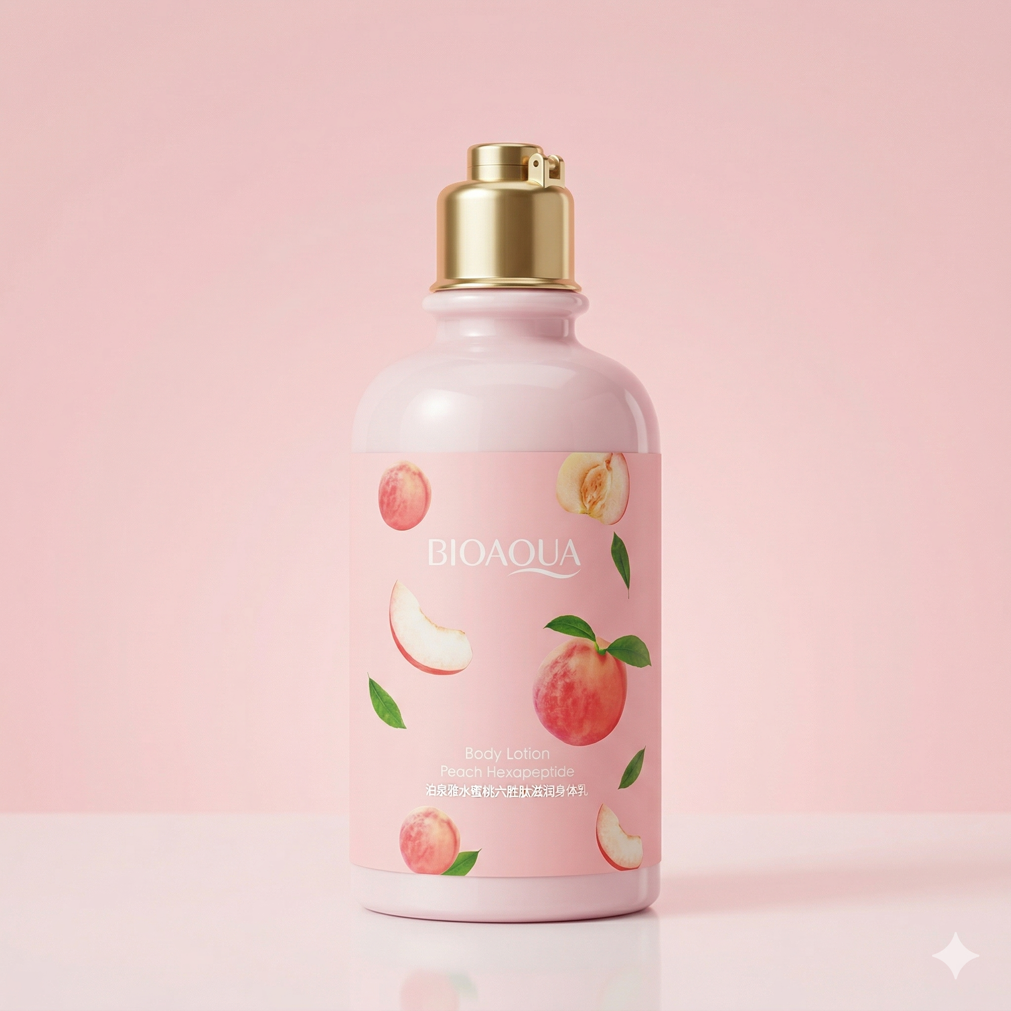 BIOAQUA Peach Hexapeptide Body Lotion
