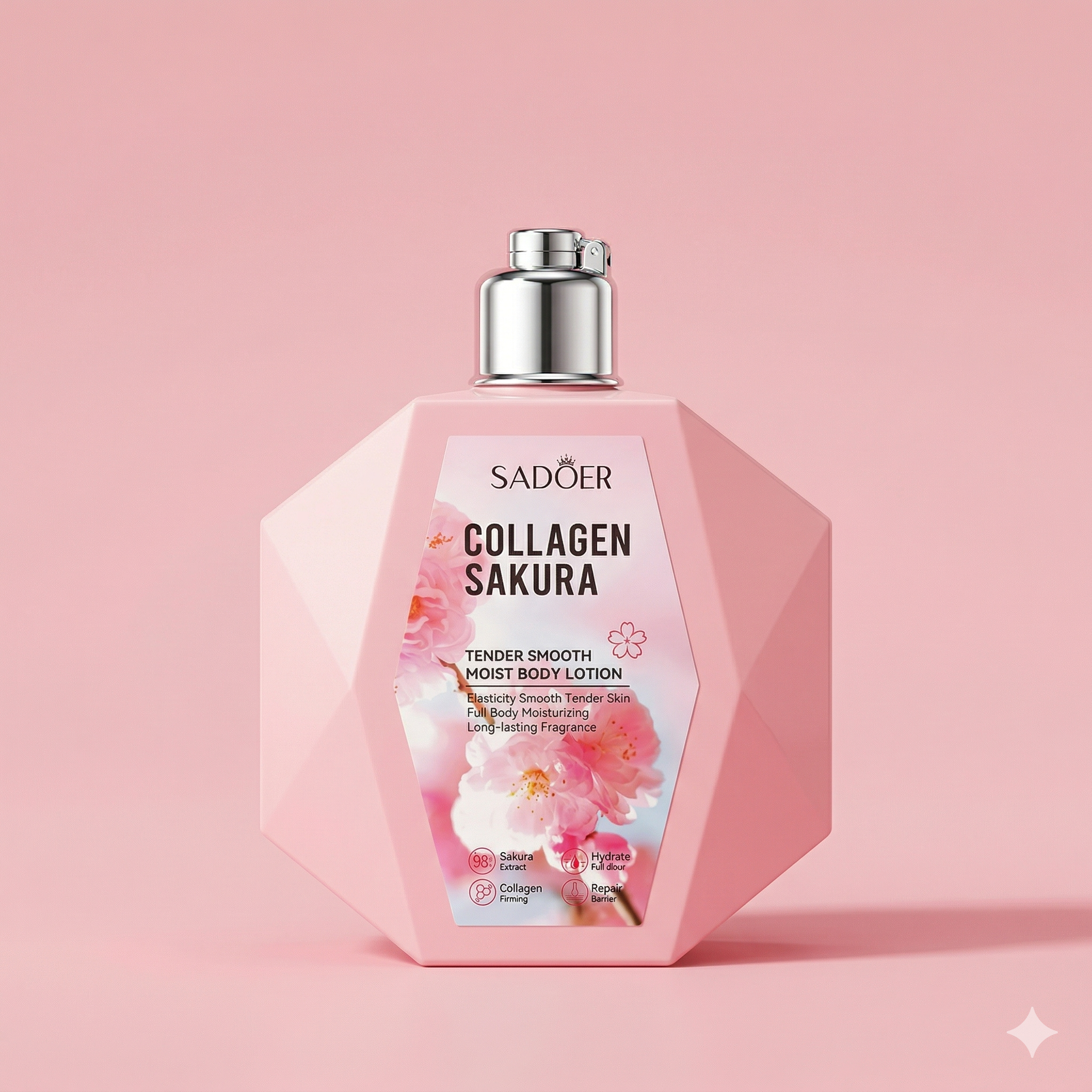 SADOER Collagen Sakura Tender Smooth Moist Body Lotion