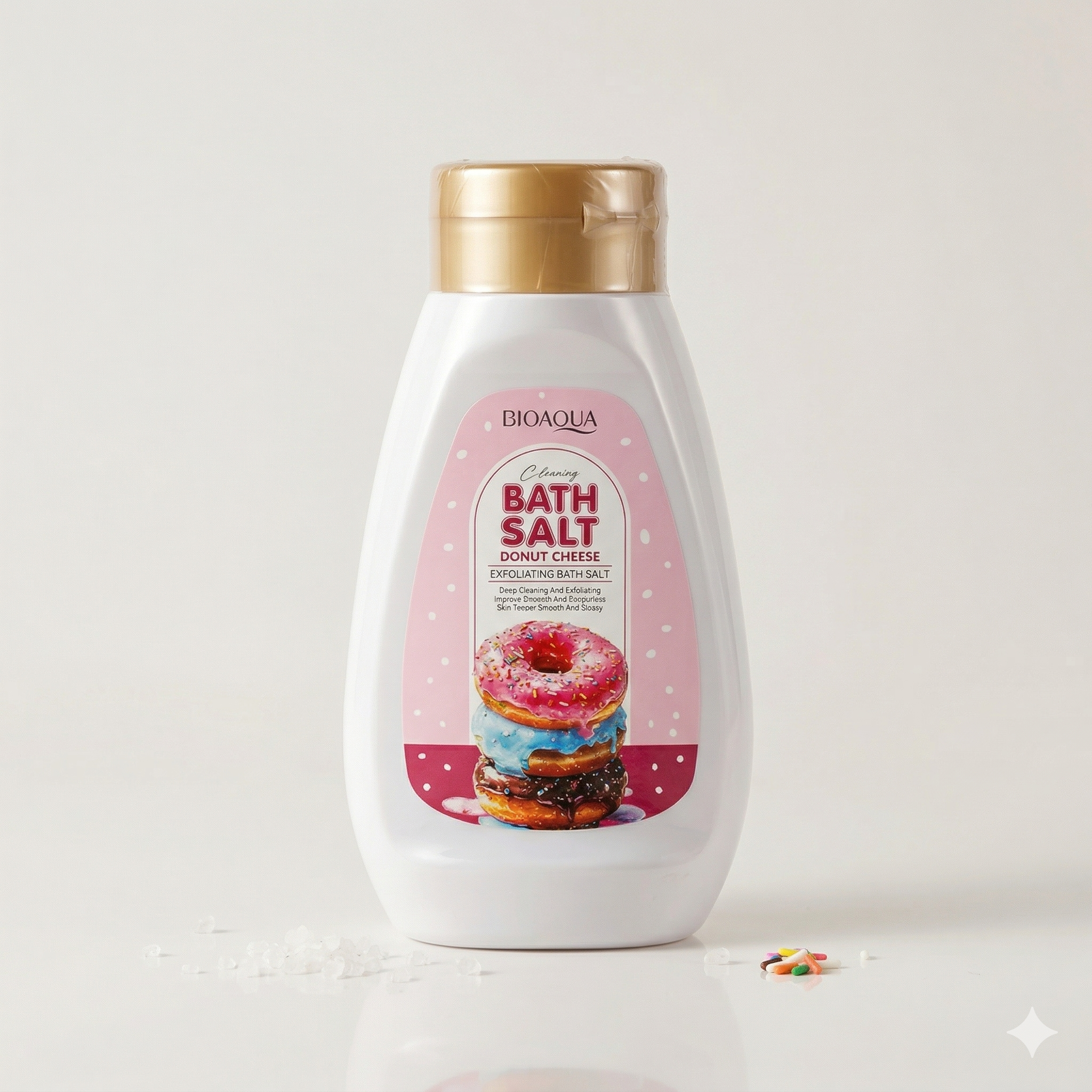 Bioaqua Donut Cheese Exfoliating Bath Salt