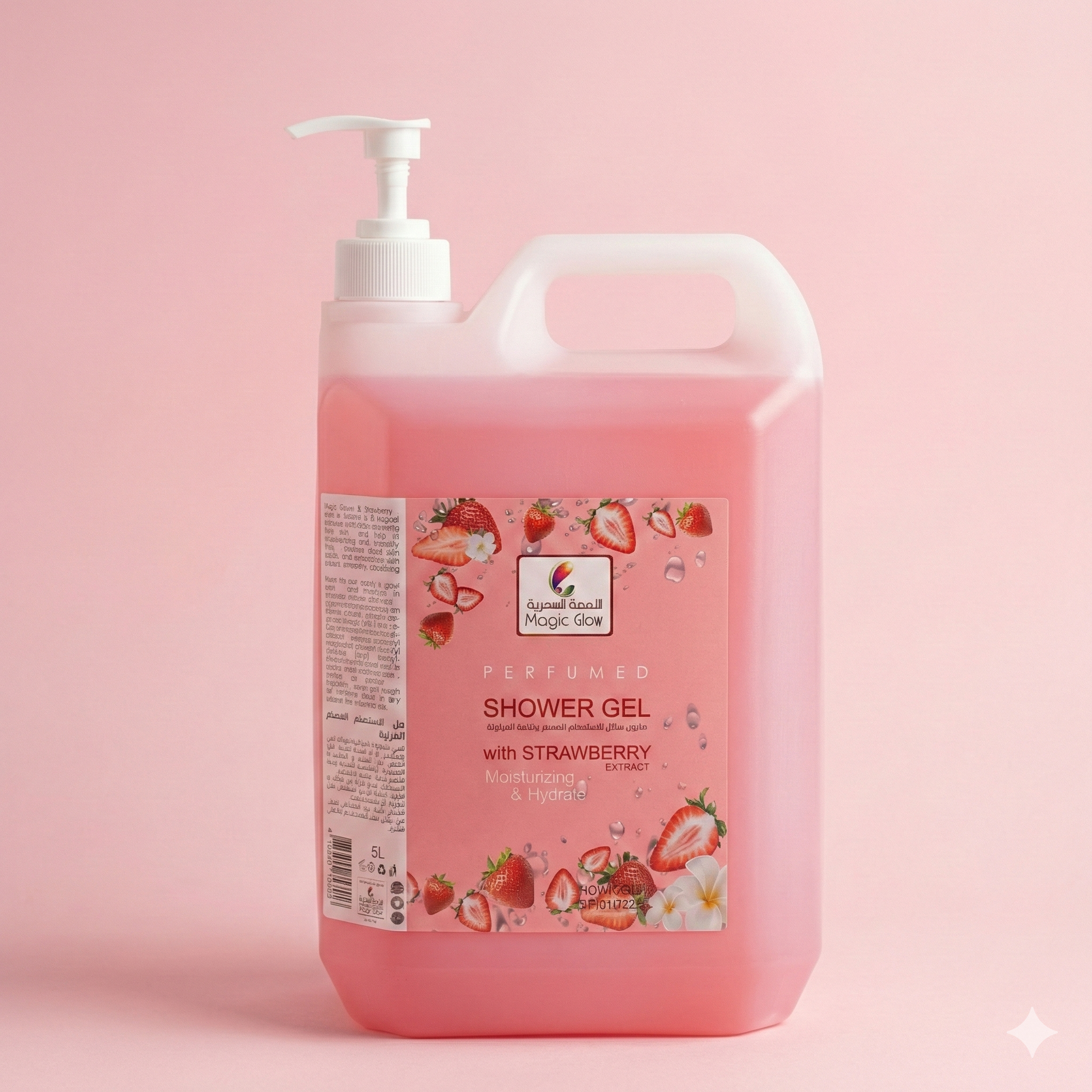 Magic Glow Perfumed Shower Gel (Strawberry Extract) (5L)