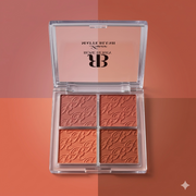 Rose Berry 4-Color Matte Blush Palette