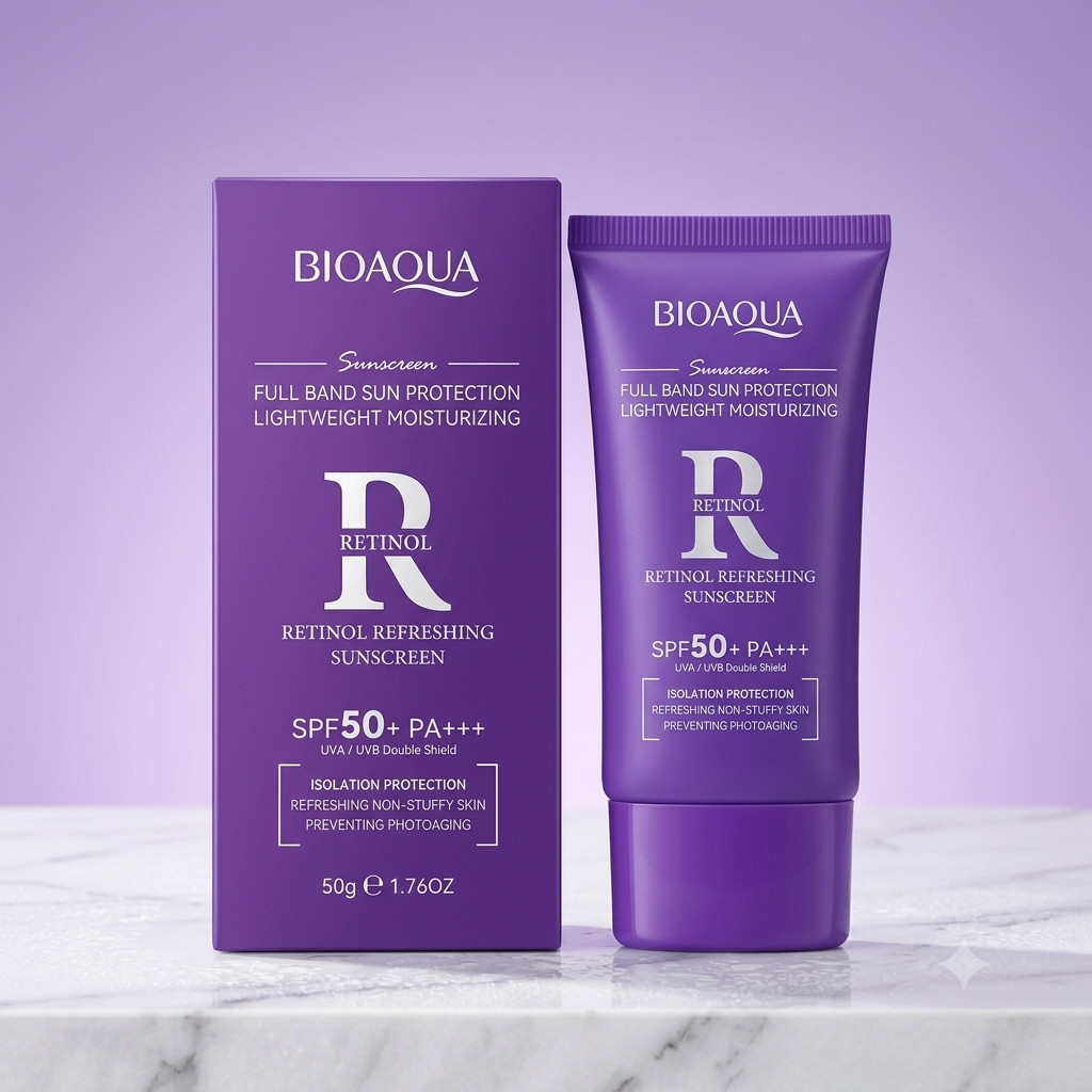 BIOAQUA Retinol Refreshing Sunscreen SPF 50+ PA+++