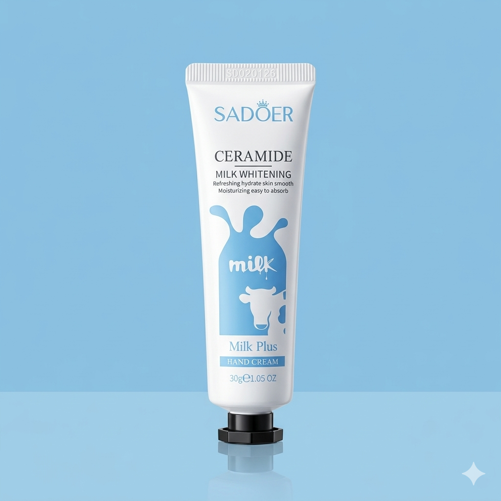 SADOER Ceramide Milk Plus Hand Cream (Milk Whitening)