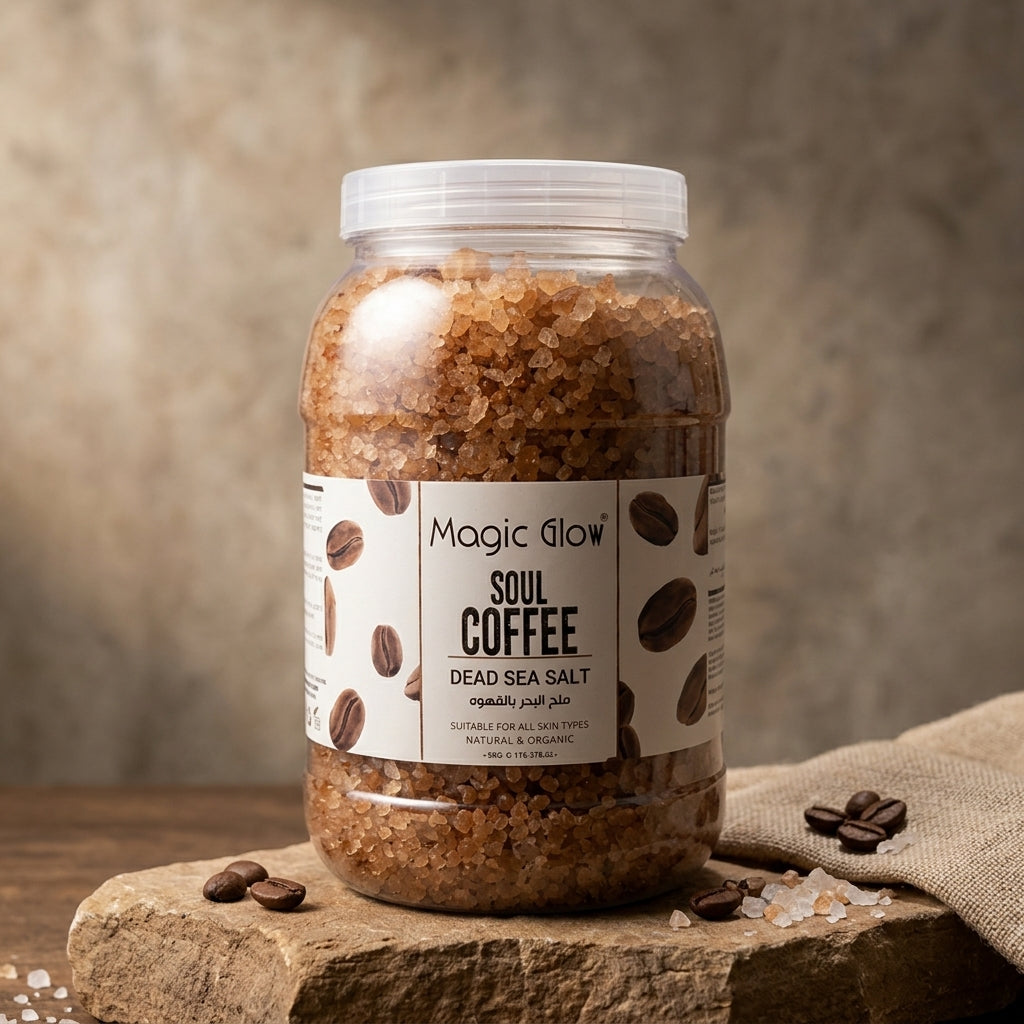 Glow SOUL COFFEE Dead Sea Salt 5KG