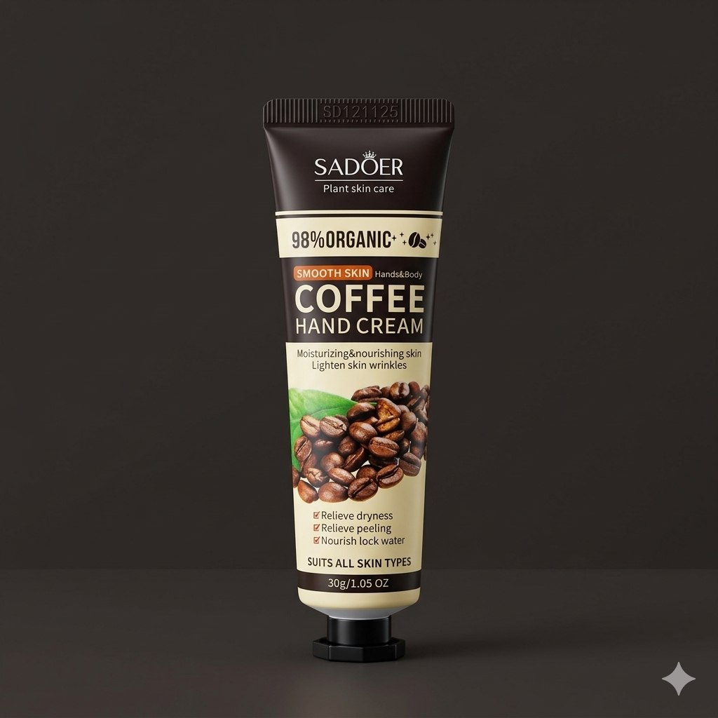 SADOER Plant Skin Care Organic Coffee Hand Cream (30g)