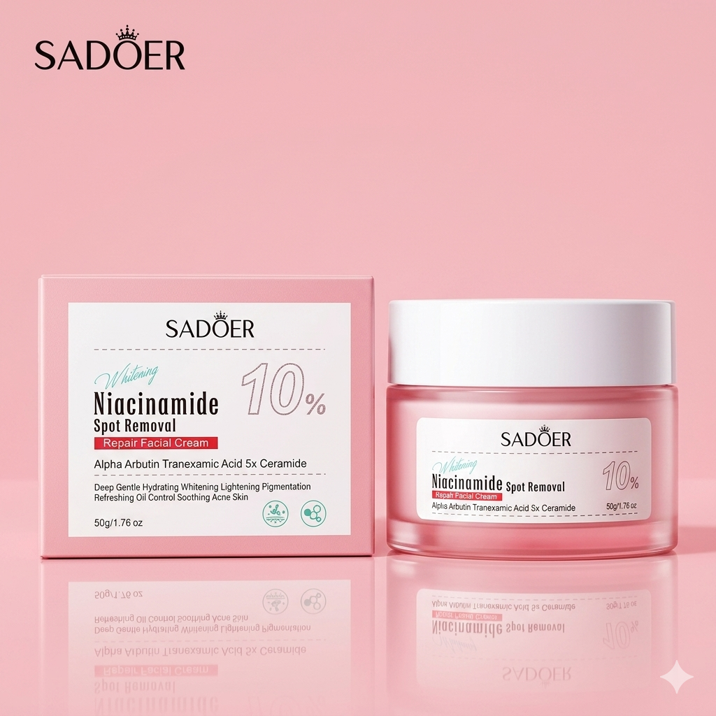 Sadoer Niacinamide 10% Spot Removal Repair Facial Cream (50g)