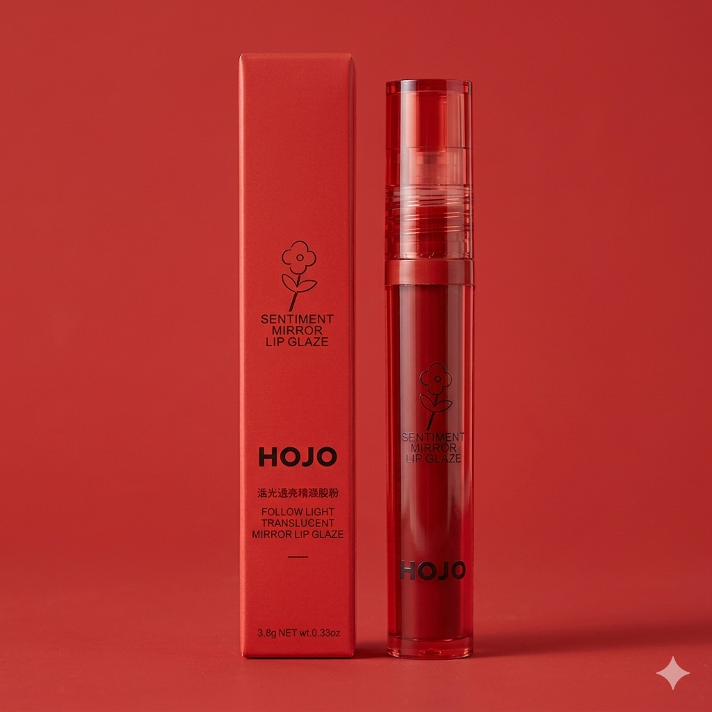 HOJO Sentiment Mirror Lip Glaze – Follow Light Translucent