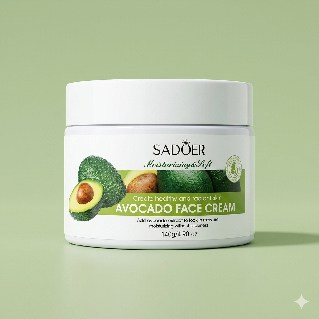 SADÖER Moisturizing & Soft Avocado Face Cream