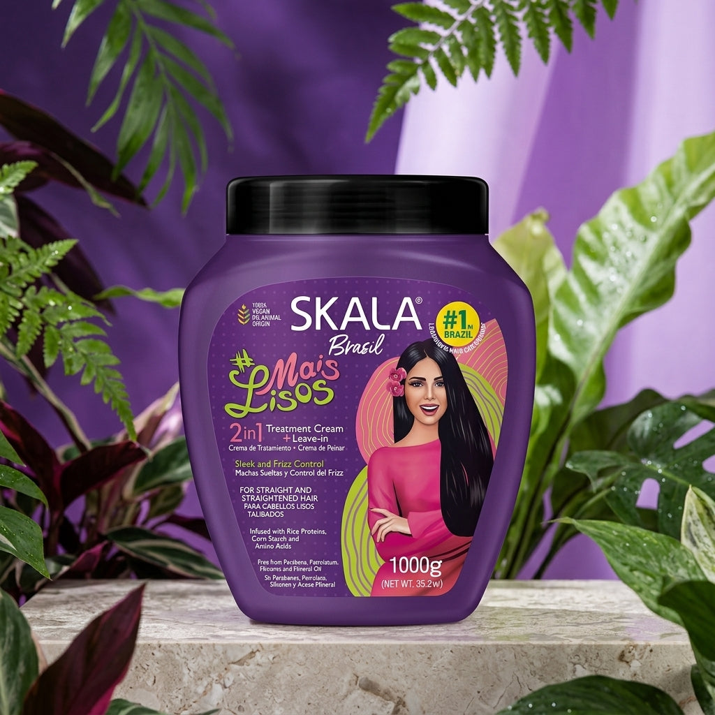SKALA Brasil #MaisLisos 2 in 1 Treatment Cream + Leave-in (1000g / 35.2 oz)