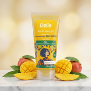 Delia Cosmetics Fruit Me Up! Moisturizing Face and Body Gel Wash - Mango (200 ml / 6.76 fl oz)