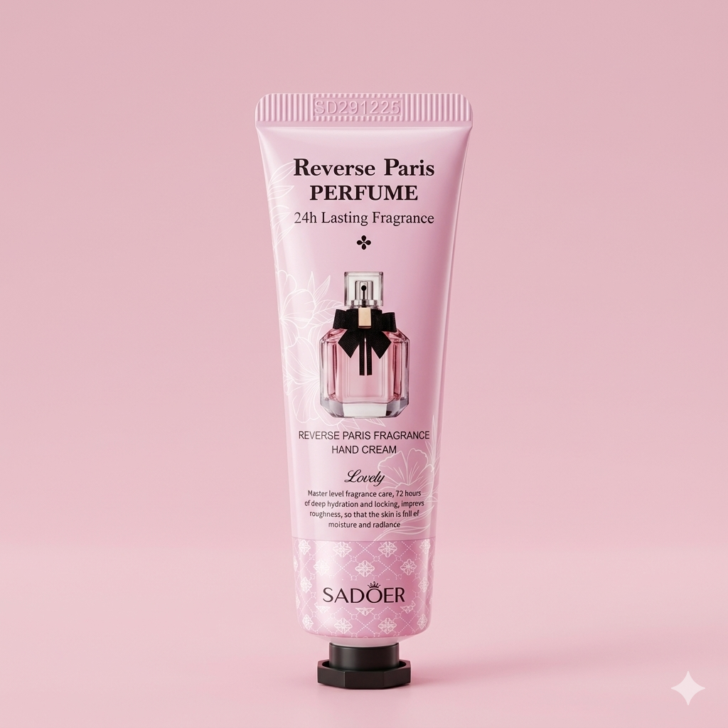 SADOER Reverse Paris Perfume Hand Cream (24h Lasting Fragrance)