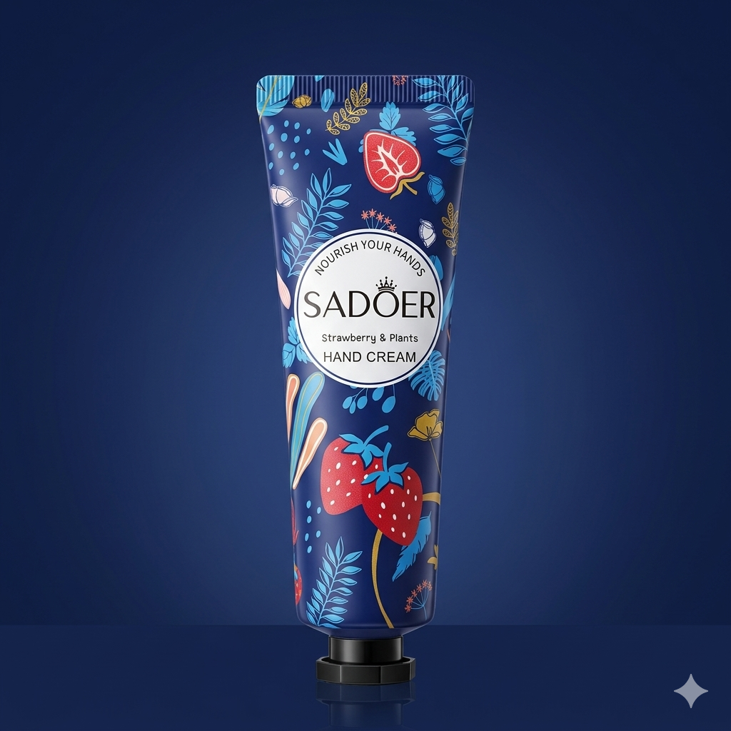 SADOER Strawberry & Plants Nourishing Hand Cream