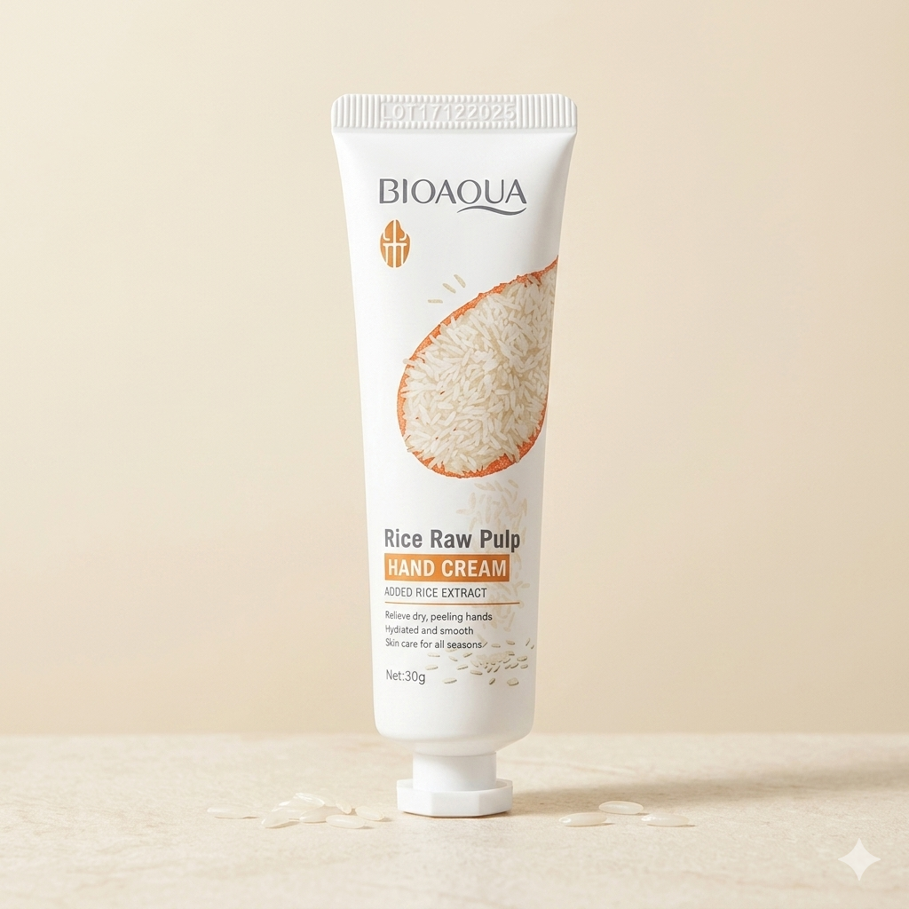 BIOAQUA Rice Raw Pulp Hand Cream (Added Rice Extract)
