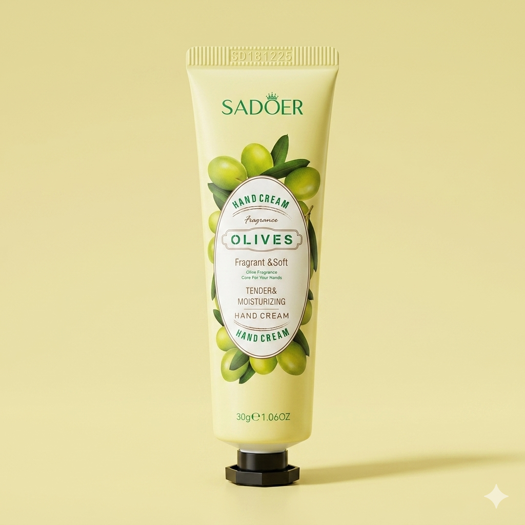 SADOER Olives Fragrant & Soft Tender & Moisturizing Hand Cream