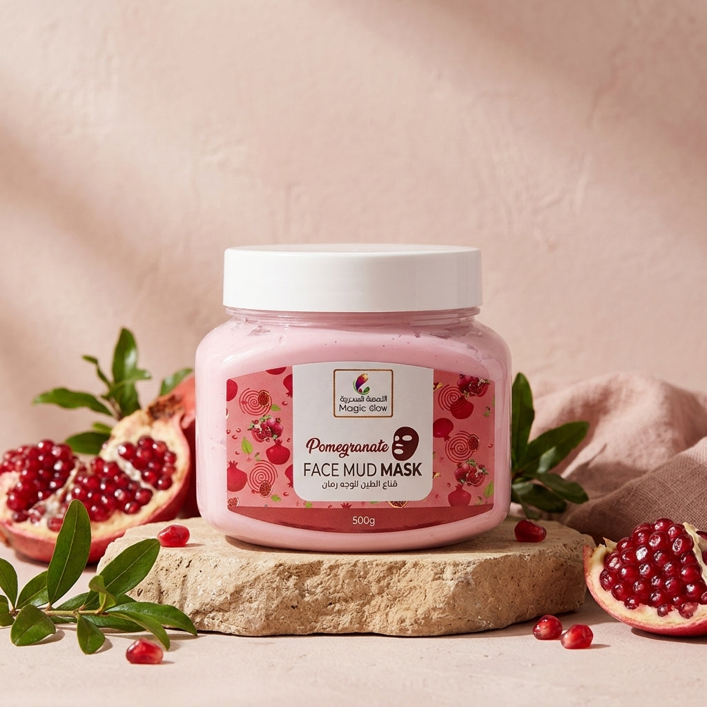 Magic Glow Pomegranate Face Mud Mask - 500g
