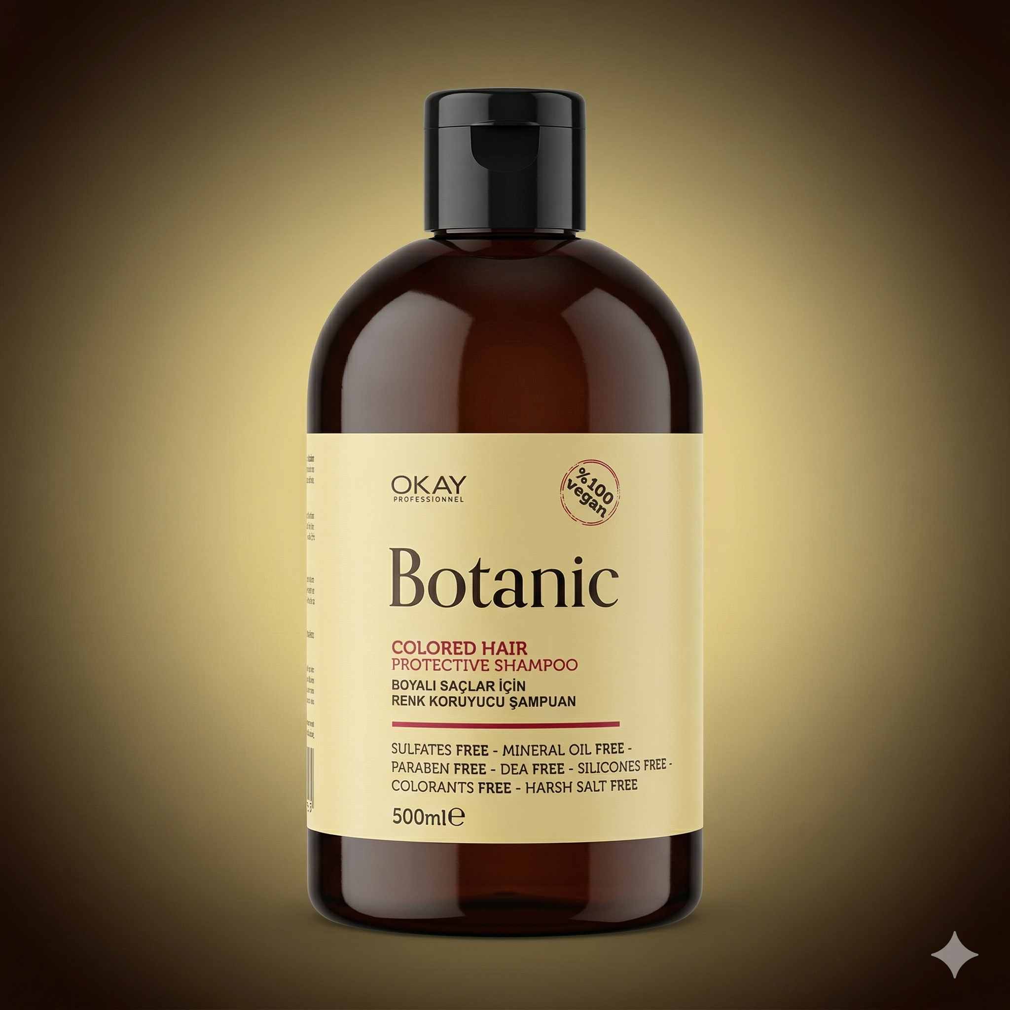 OKAY PROFESSIONNEL Botanic Colored Hair Protective Shampoo (500ml)