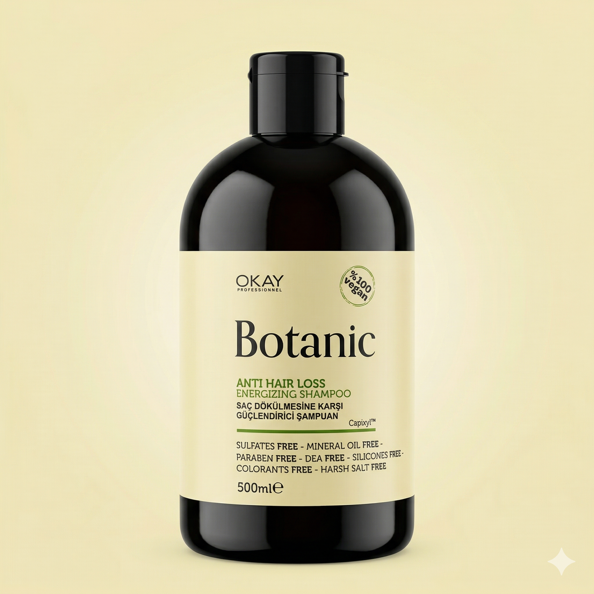 OKAY PROFESSIONNEL Botanic Anti Hair Loss Energizing Shampoo (500ml)