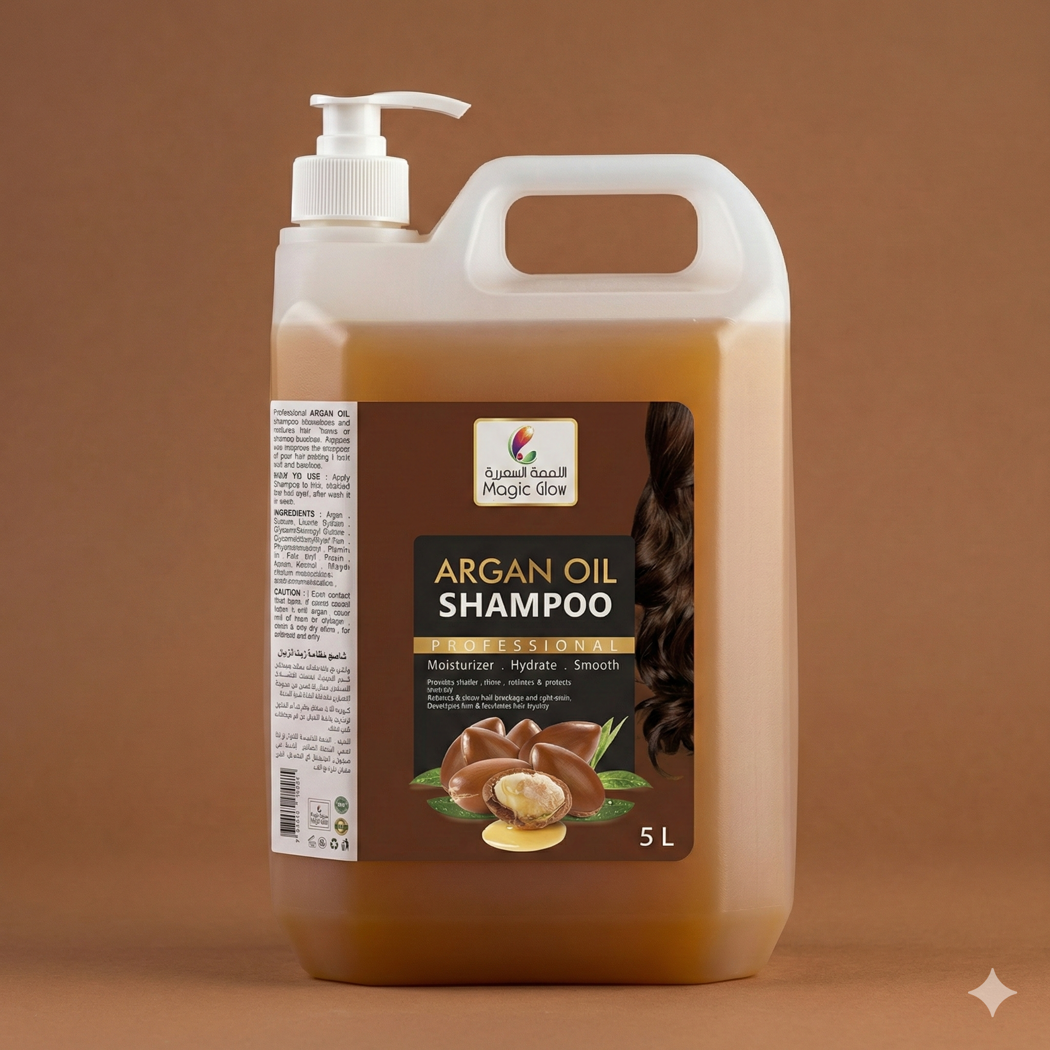 Magic Glow Argan Oil Professional Shampoo (5L)