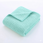 Ultra-Soft Pineapple Grid Microfiber Bath Towel 1 pcs