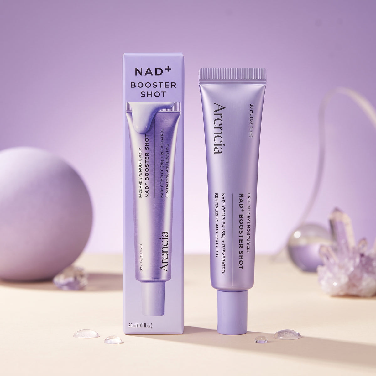Arencia NAD+ Booster Shot Face and Eye Moisturizer (30ml / 1.01 fl. oz.)