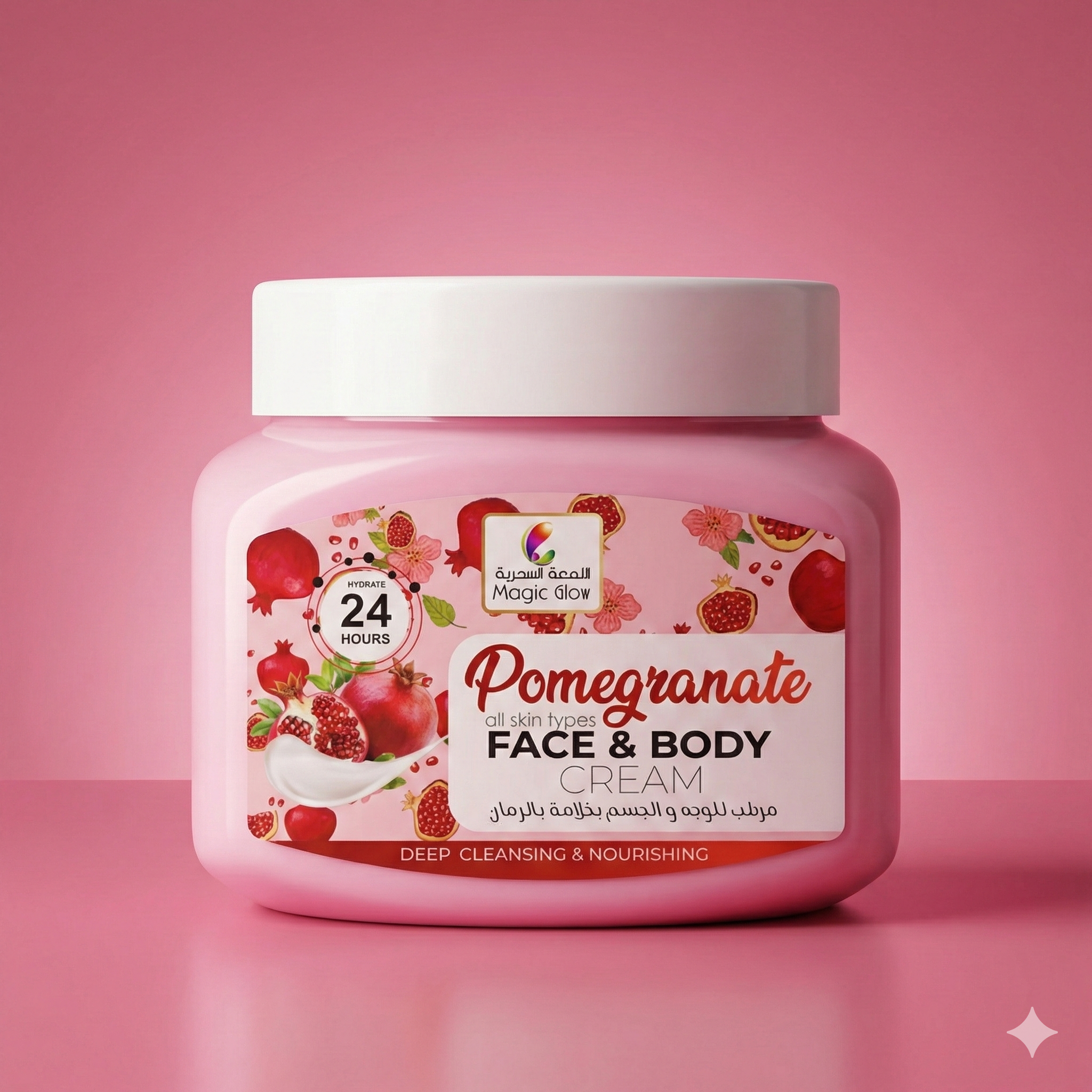 Magic Glow Pomegranate Face & Body Cream
