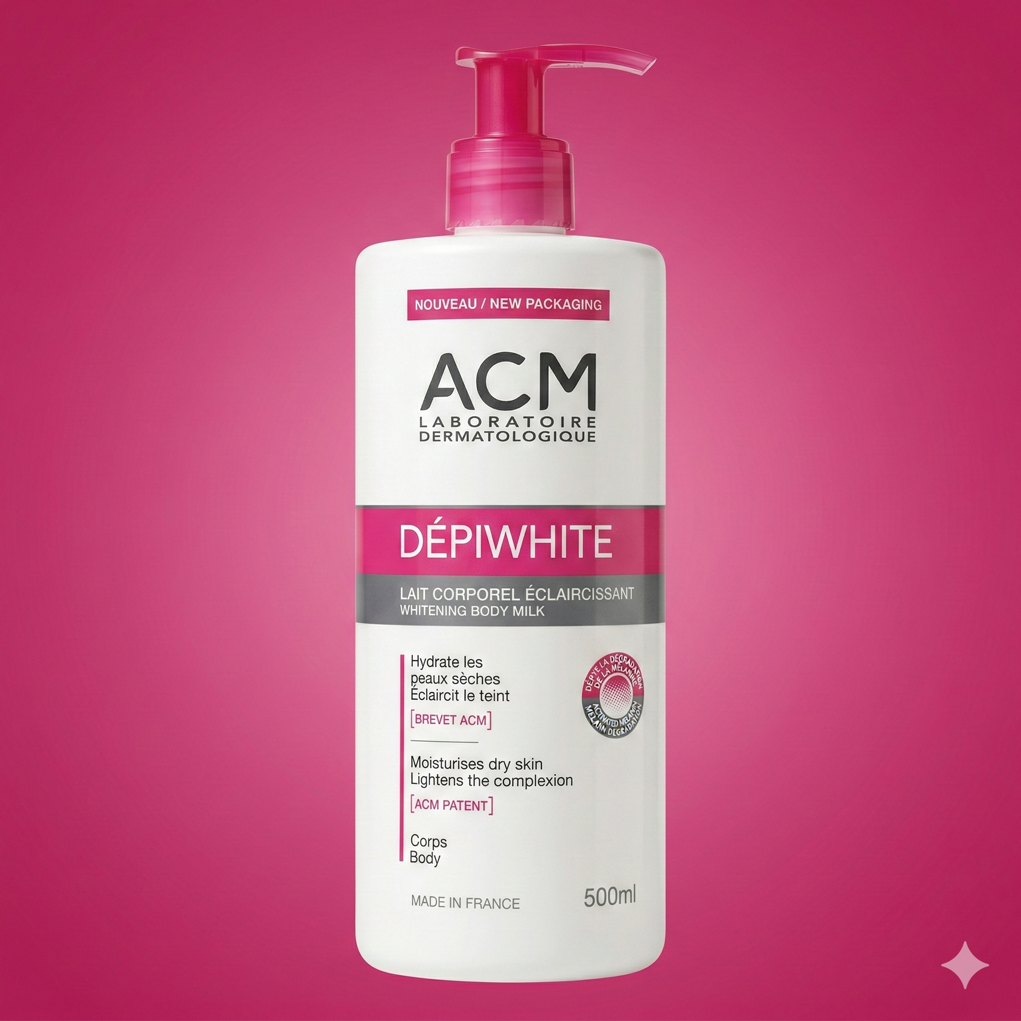 ACM Dépiwhite Whitening Body Milk 500ml