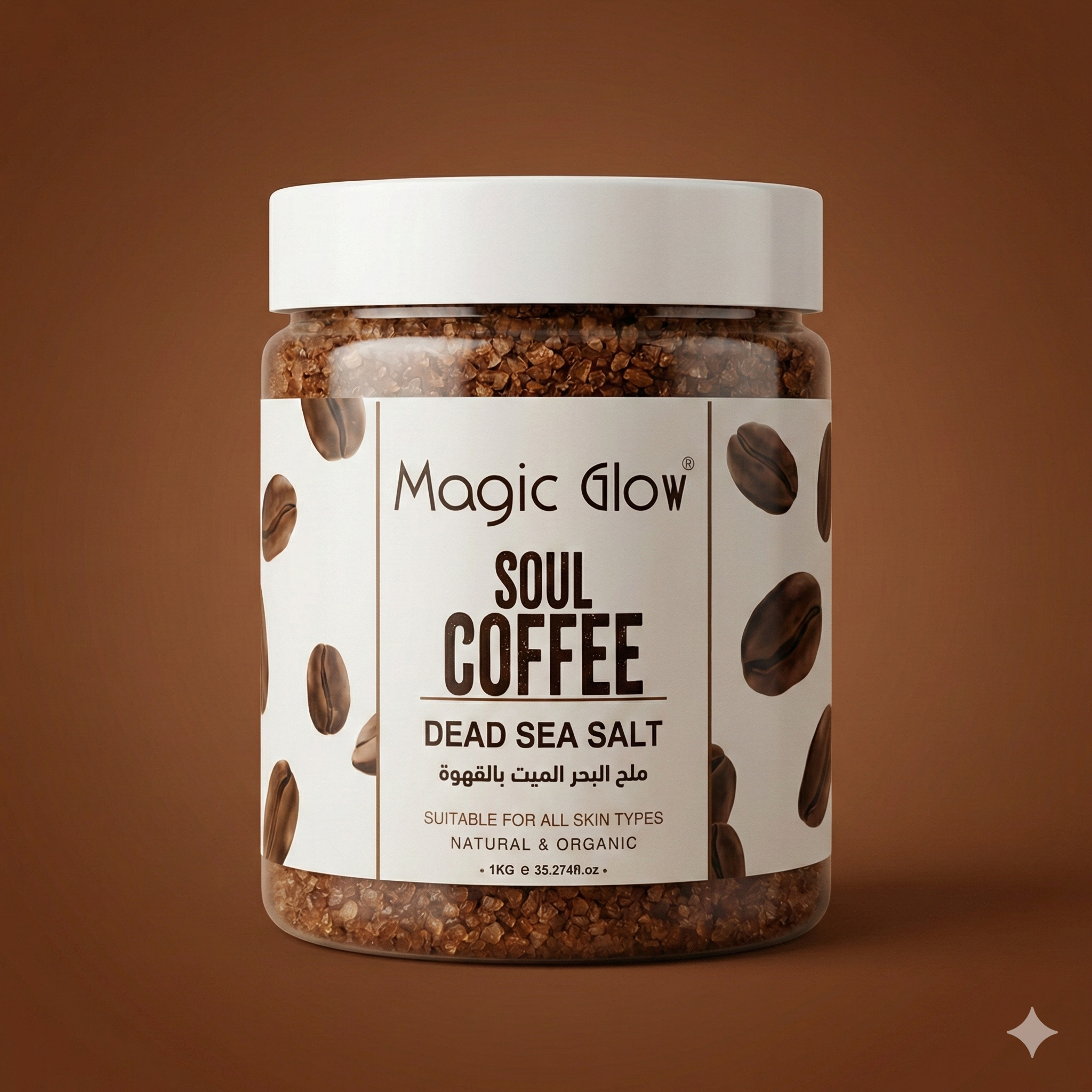 Magic Glow Soul Coffee Dead Sea Salt