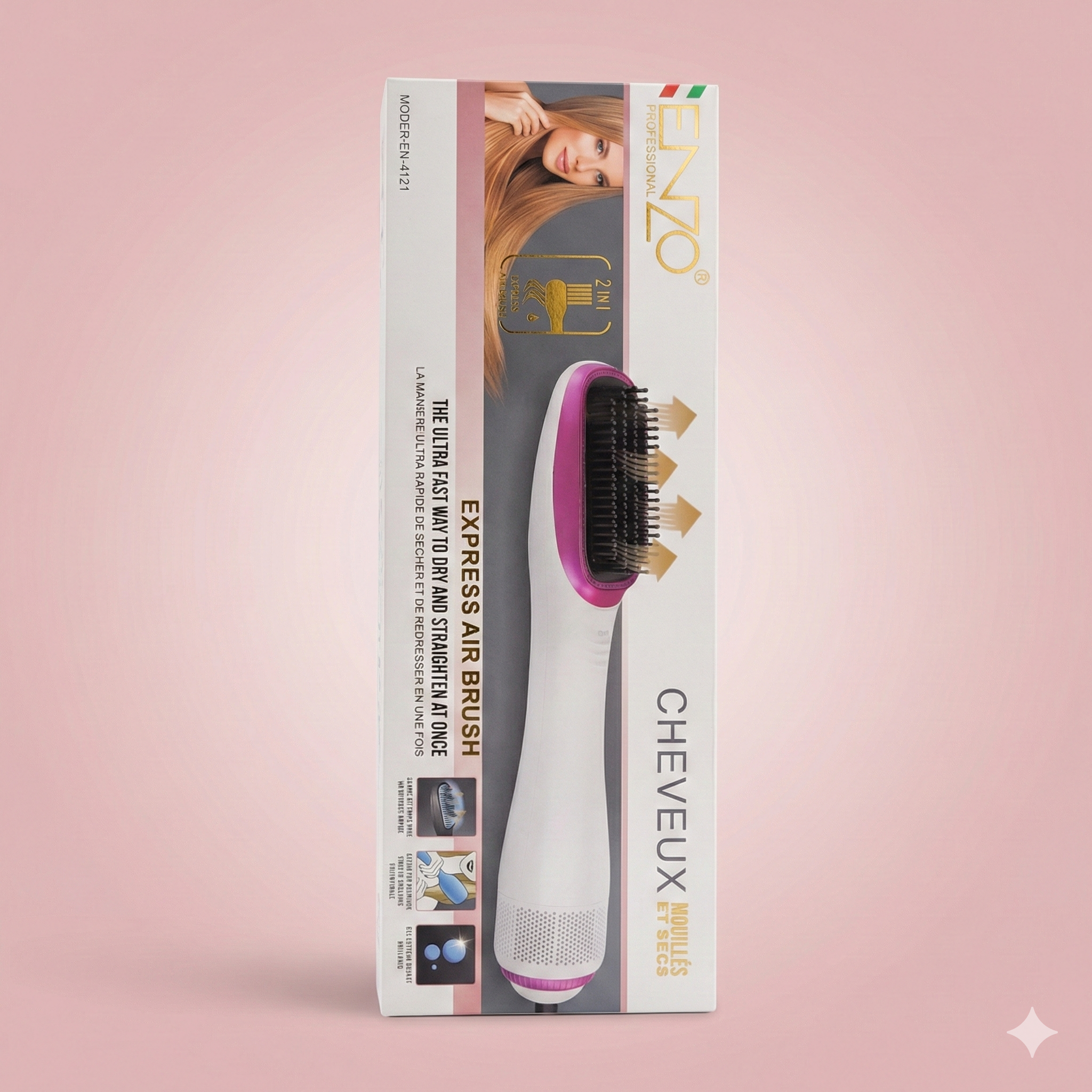 ENZO Professional 2-in-1 Express Air Brush (EN-4121)