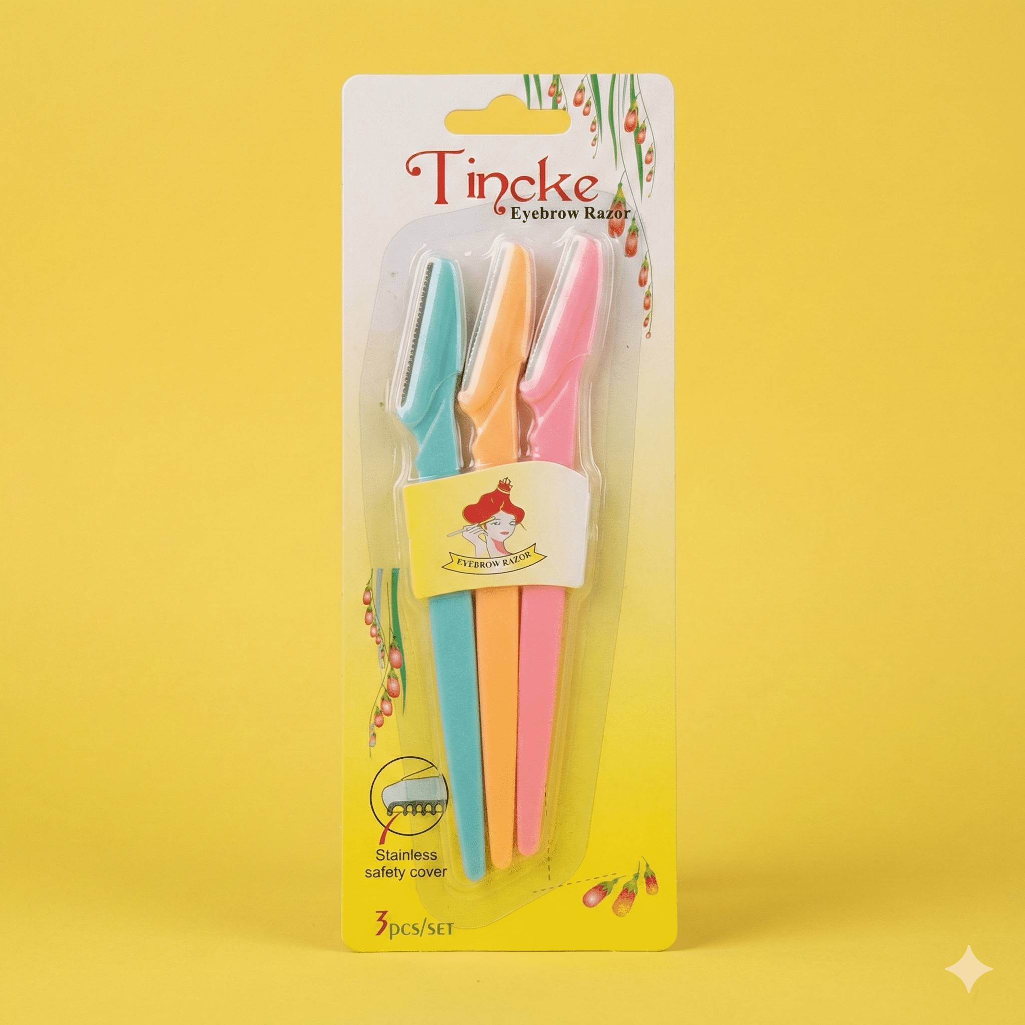 Eyebrow Razors (3-Piece Pack)