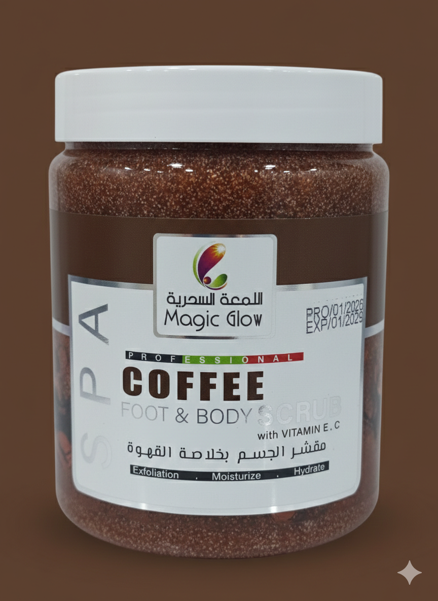 Magic Glow Professional Coffee Foot & Body Scrub