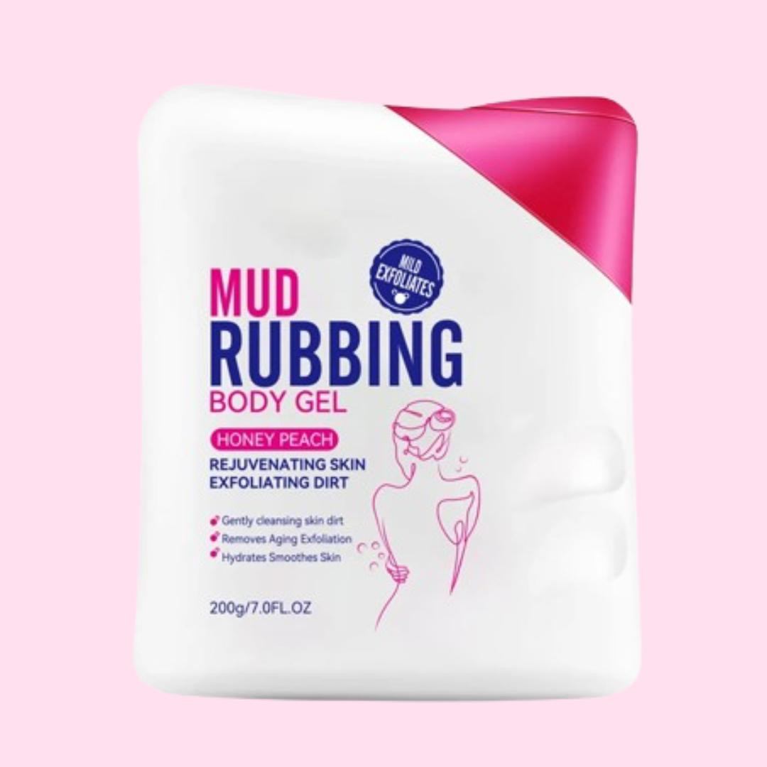 SADOER Mud Rubbing Body Gel 200g-Honey Peach