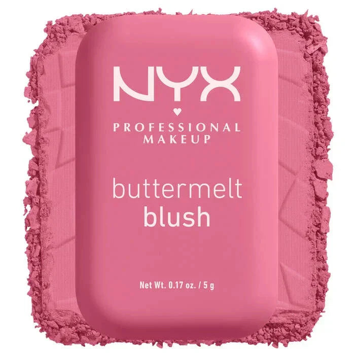 NYX Professional Makeup Buttermelt Blush-Soft midtone cool rose