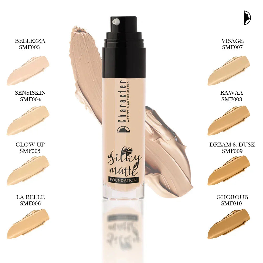 Character Silky Matte Foundation - SMF006 (WALA GHALTA