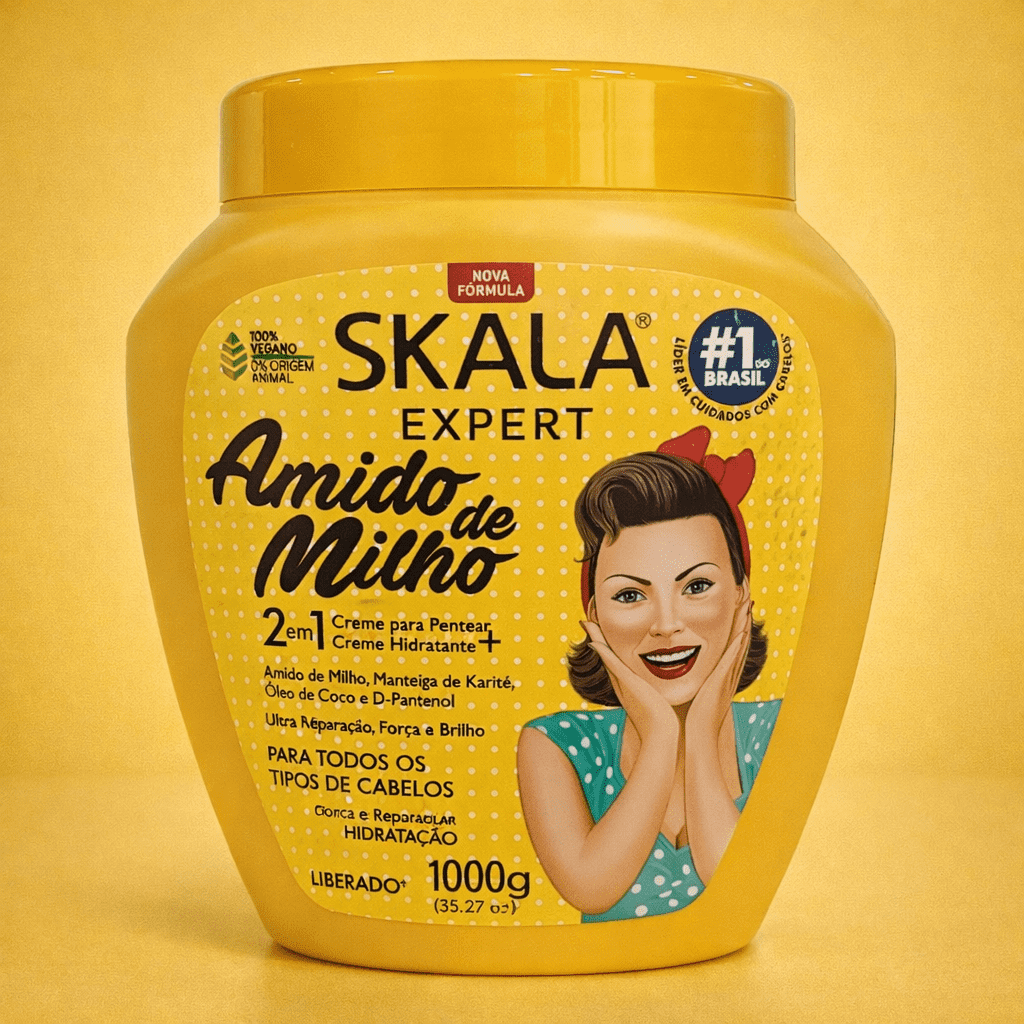 Skala Expert – Amido de Milho (Corn Starch Hair Cream)