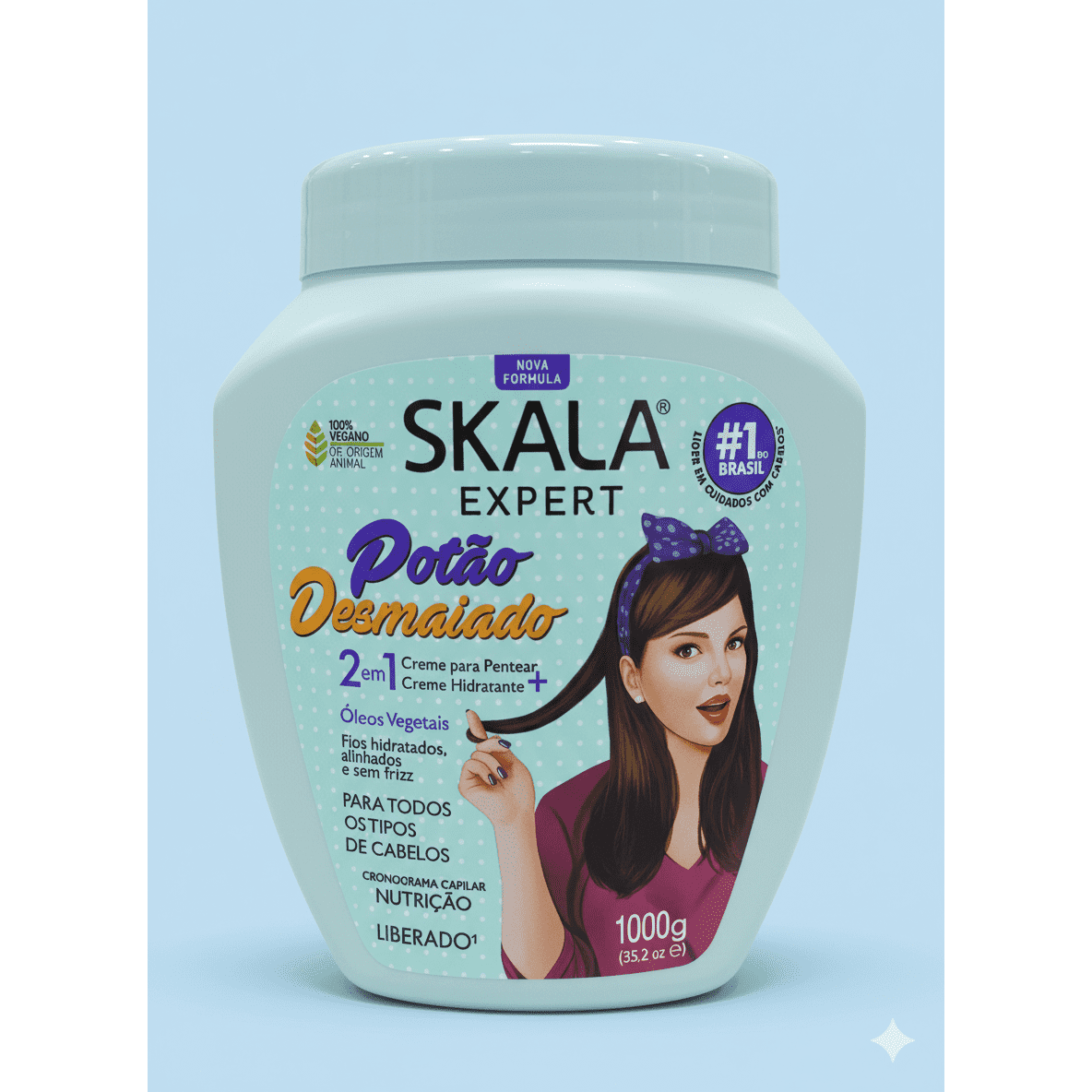 Skala Expert – Potão Desmaiado Hair Cream (2 in 1 Leave-In + Hydrating Mask) – 1000g