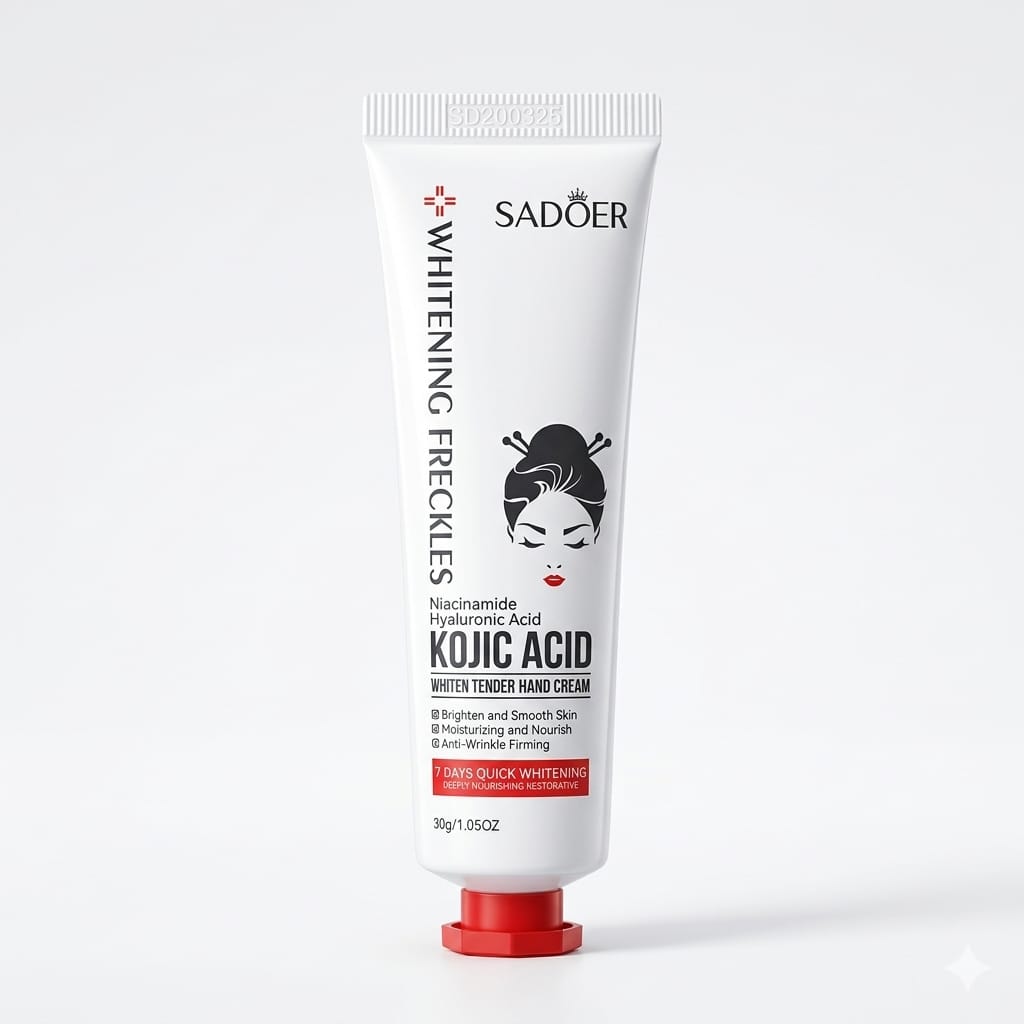 SADOER Kojic Acid Whitening & Freckle Removal Hand Cream (30g)