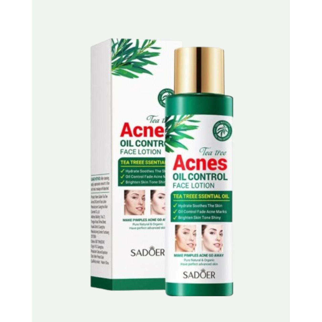 SADOER Oil Control Face Lotion 120ml Tea Tree