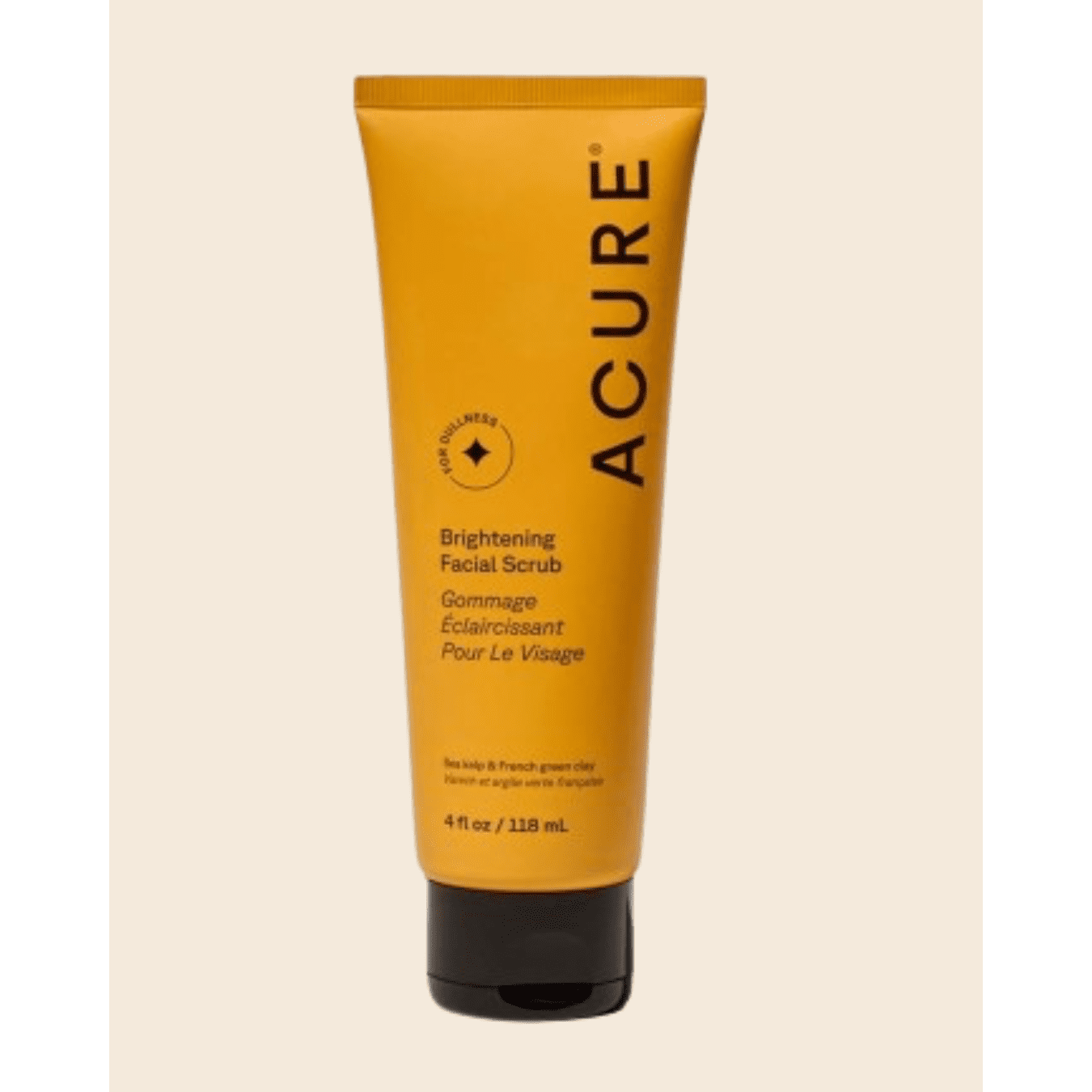 Acure Brightening Facial Scrub 118ml