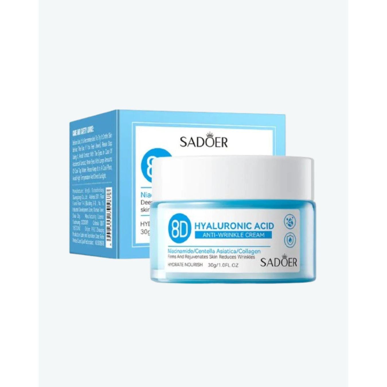 SADOER Hyaluronic Acid Anti-Wrinkle Cream 30g