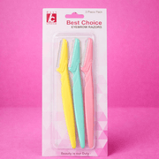 Best Choice Eyebrow Razors (3-Piece Pack)