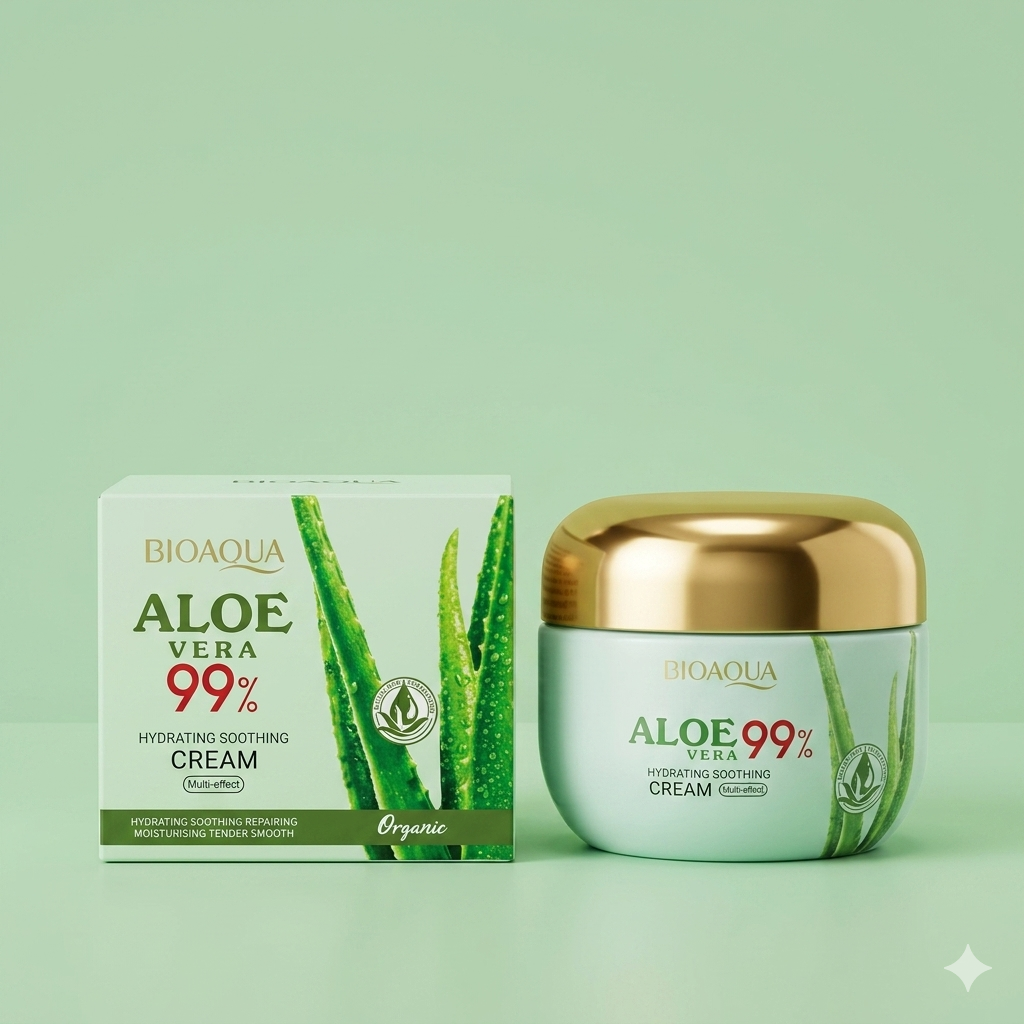 BIOAQUA Aloe Vera 99% Hydrating Soothing Cream