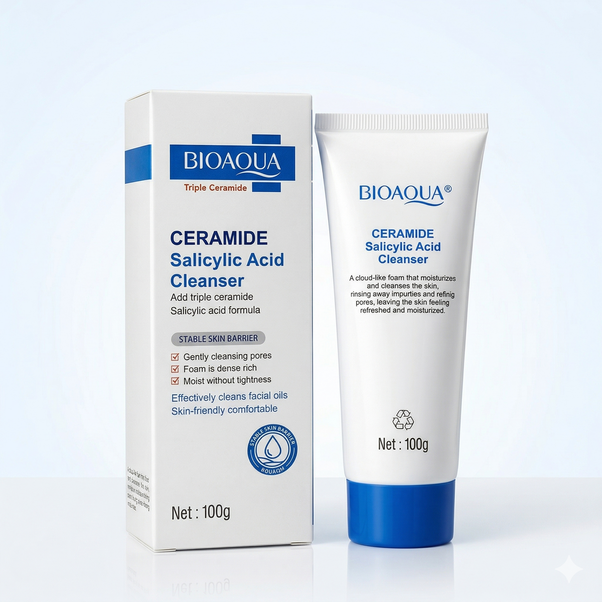 BIOAQUA Ceramide Salicylic Acid Cleanser – 100g