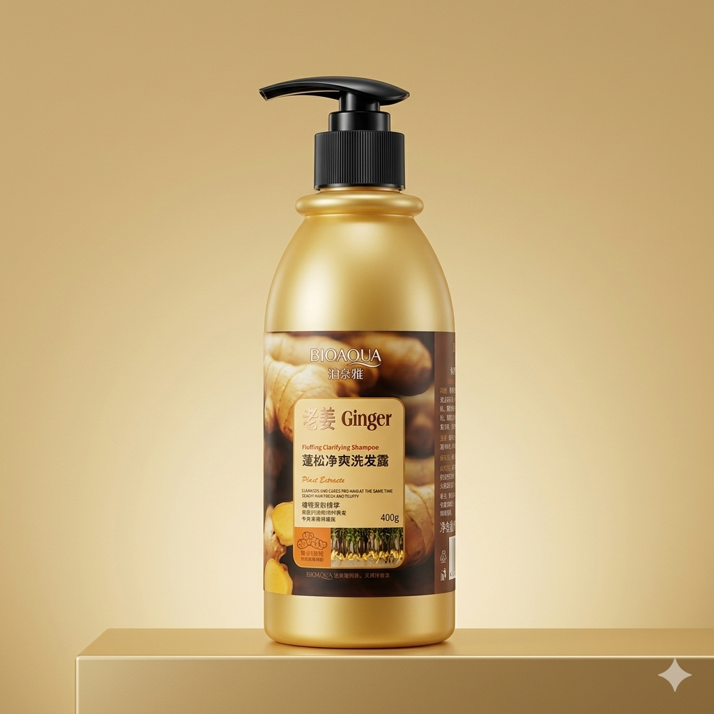 BIOAQUA Ginger Fluffing Clarifying Shampoo (400g)
