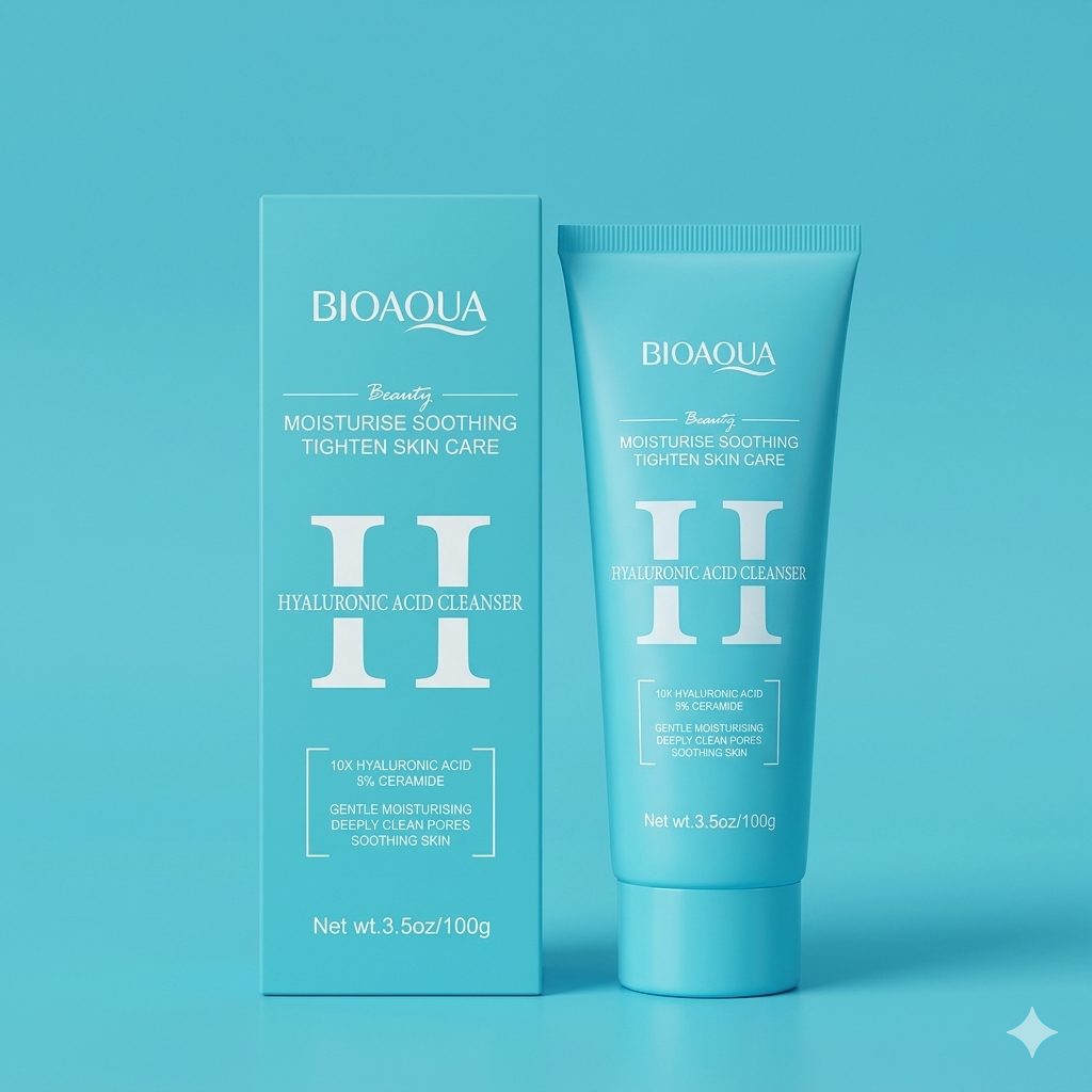 BIOAQUA Hyaluronic Acid Moisturizing & Soothing Cleanser