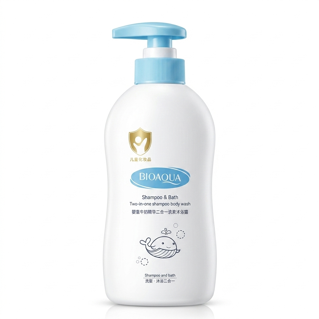 BIOAQUA Kids Two-in-One Shampoo & Body Wash