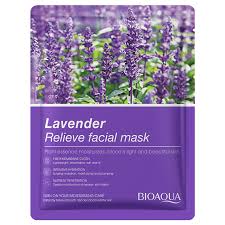BIOAQUA Lavender Relieve Facial Mask