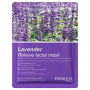 BIOAQUA Lavender Relieve Facial Mask